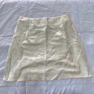 Princess Polly Floral Satin Mini Skirt